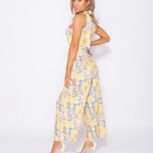 Whitney Pastel Floral Print Jumpsuit - Picture 7 of 9